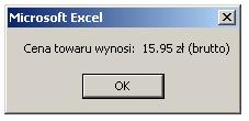 Wyrażenia konkatenacji Operatory znakowe wykorzystuje się do łączenia łańcuchów znaków. Podstawowym operatorem znakowym jest & (ampersand).