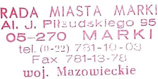 ., RADA MIASTA MARKI AI....1. Pib u d,:;