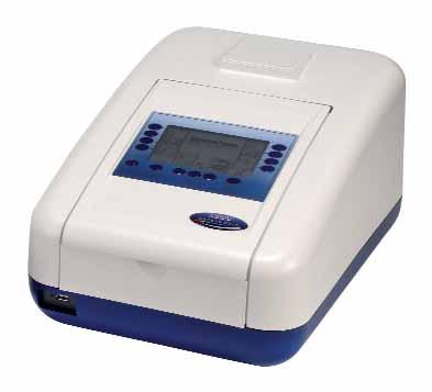Pomiary spektrofotometryczne Spektrofotometry Spektrofotometry Genova Plus Genova Plus to spektrofotometry pracujące w zakresie UV/VIS przeznaczone do aplikacji z zakresu nauk biologicznych.