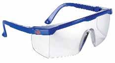 BHP Ochrona oczu Okulary ochronne, classic, LLG - Znak CE, zgodnie z normą EN66 i EN70 - Zintegrowane ściany boczne z wbudowaną wentylacją - Kąt widzenia 80 - Bardzo lekka, hipoalergiczna oprawka -