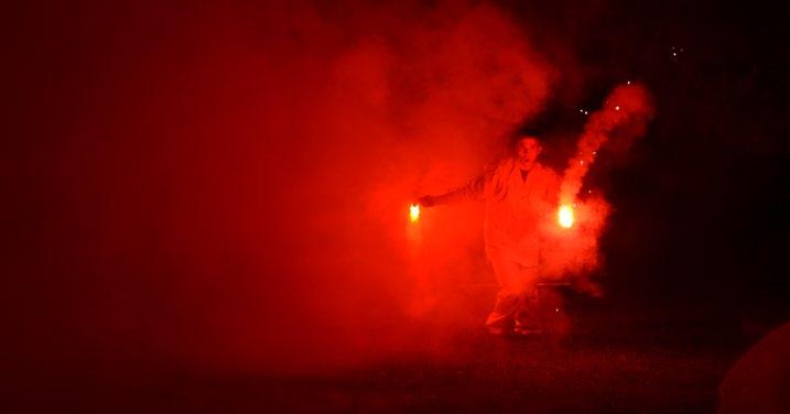 00 zebraliśmy się wokół aktorów TEATRU A z Krakowa, żeby móc obejrzeć plenerowy spektakl pt. Exultet. Na to wydarzenie zjechało się sporo mieszkańców Lublińca!