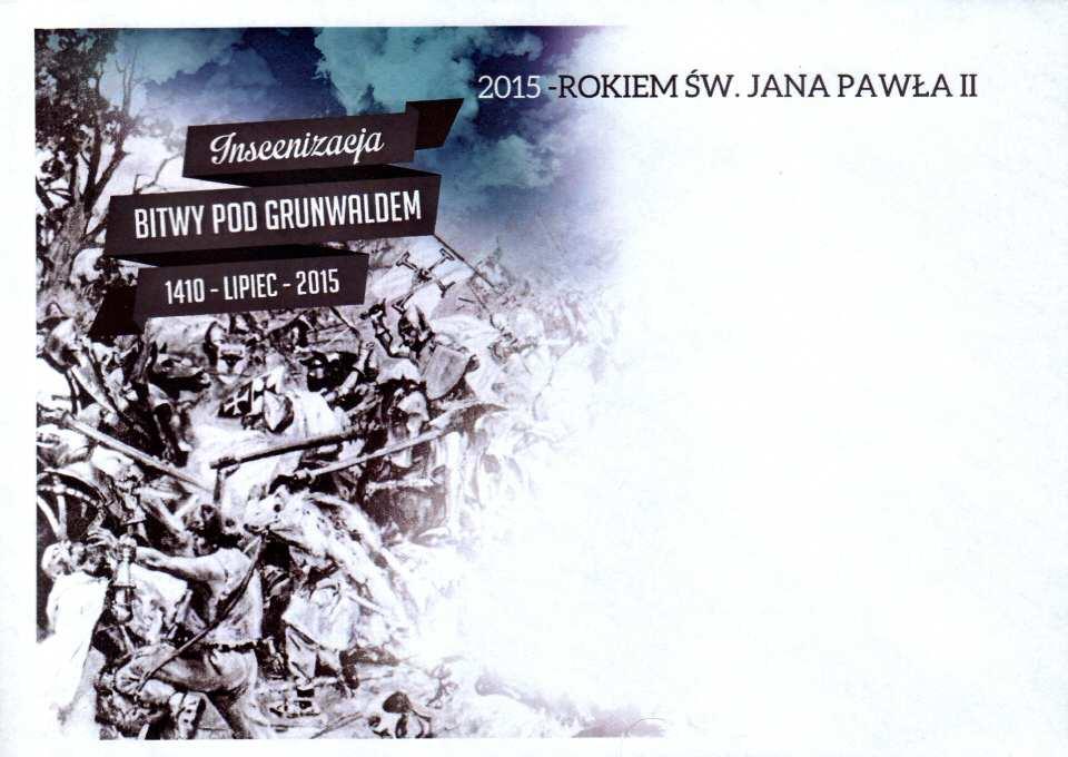 Dhx-15 2015 Dhx-12 2015 koperta Stowarzyszenie Pamięć Jana Pawła II. 500. ROCZNICA URODZIN ŚW.