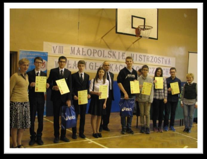XXII edycja OGÓLNOPOLSKIEGO KONKURSU ALFIK MATEMATYCZNY Jakub Kościelniak - bardzo dobry wynik (4 miejsce w województwie) Urszula Obirek bardzo dobry