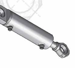 2.3 Siłowniki hydrauliczne tłokowe dwustronnego działania 63 SJ Index DN t oka T t oczyska D cylindra M Gwint przy cza S skok L C mocowanie Ucho cylindra Ucho t oczyska Nominalna si a u yteczna pchaj