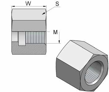 NKRĘTKI Oznaczenie nakr tki Gwint M S W 1N6.01 15 M12x1,5 17 1N6.02 17 1N6.03 15 M14x1,5 17 1N6.04 17 1N8.01 16 M16x1,5 19 1N8.02 17 1N10.02 18 1N10.07 M18x1,5 22 22 1N13.01 17 M22x1,5 27 1N13.