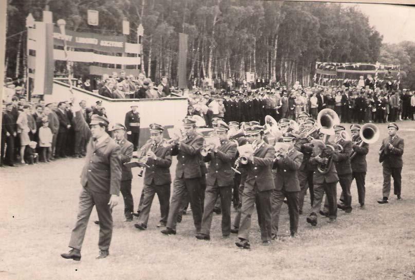 Rok 1968 orkiestra straży z
