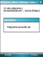 12. Po pomyślnym nawiązaniu połączenia pojawi się poniższy ekran.