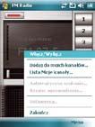 Radio FM Radio FM Twojego urządzenia P527, umożliwia słuchanie radia zawsze i wszędzie. Słuchanie radia FM Aby słuchać radia FM. 1. Stuknij Start > Programy > FM Radio. 2.