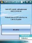 1. Na ekranie GPS Catcher, stuknij Menu > Ustawienia. UWAGA:.