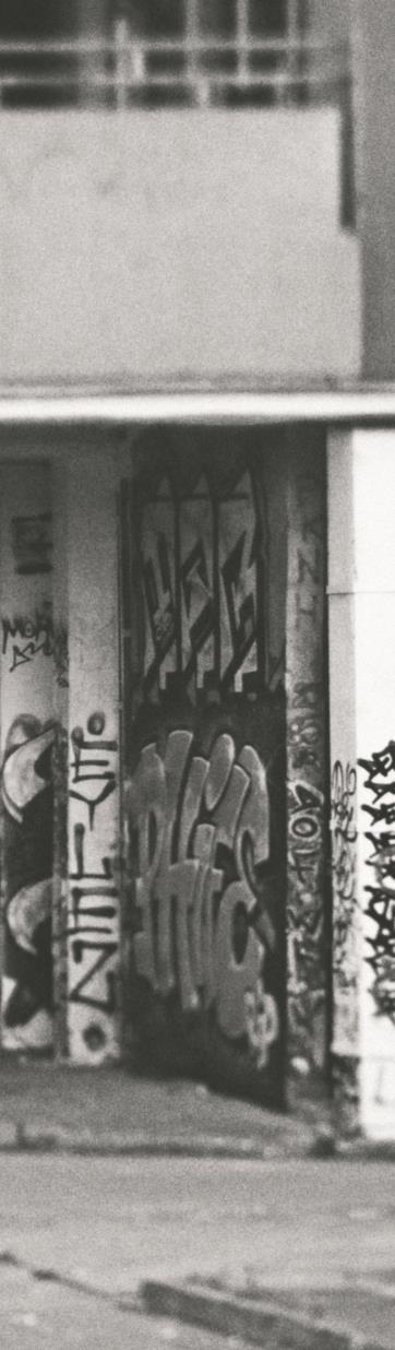 Grafitti / Malarstwo wielkoformatowe NORWID - mural, autorka A. Łukaszewska, Ośrodek Kultury im. C. K. Norwida, os. Górali 5 MURAL 1977, autor Ł. Lenda os.