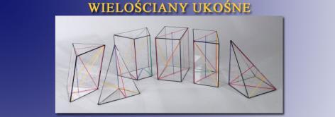 czworościanem - czworościan z zaznaczonymi wysokościami - Wielościany nieregularne (ukośne) (6 szt.