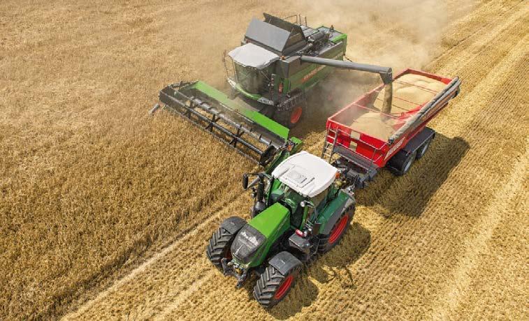 System kłosowy transportuje materiał który został nieoptymalnie wymłócony z powrotem do bębna młócącego gwarantując efektywne domłócenie.