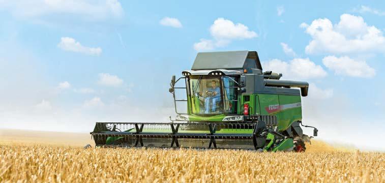 NAJNOWOCZEŚNIEJSZE TECHNOLOGIE SILNIKA I NAPĘDU Wysoka moc najlepszy serwis Nowoczesny silnik 6-cylindrowy Kombajny zbożowe serii L są wyposażone w nowoczesne 6-cylindrowe silniki AGCO