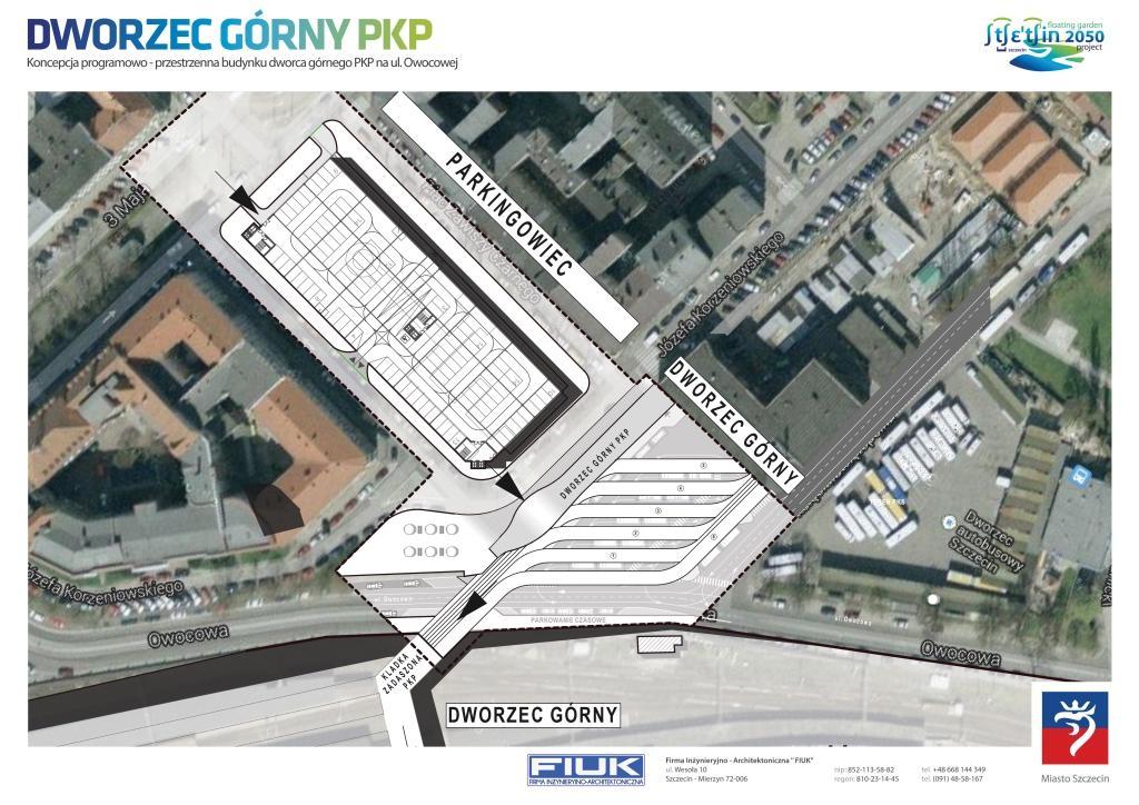 Szczecin 2020 / OTOCZENIE / Modernizacja dworca głównego PKP