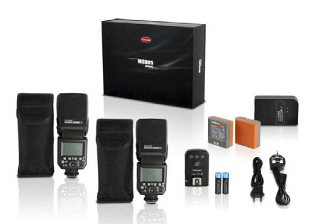 HAHNEL MODUS 600RT WIRELESS PRO KIT CANON reporterski zestaw lamp błyskowych z nadajnikiem radiowym duża moc błysku