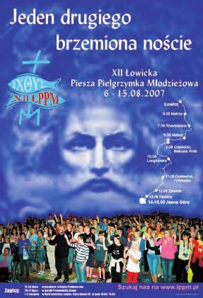 W tym tygodniu rozpoczê³y siê zapisy na pielgrzymkê, która z naszego miasta wyruszy 6 sierpnia. Do niedzieli, 29 lipca w³¹cznie zapisy trwaj¹ w parafiach, a prowadz¹ je ksiê a proboszczowie.