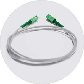 patchcordy abonenckie NEW Patchcordy i pigtaile abonenckie przeznaczone do podłączania abonentów sieci FTTH i realizacji połączeń pomiędzy gniazdem abonenckim a urządzeniem ONT.