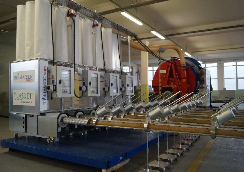 Linie przewoźne i mobilne BIOMASSER MULTI i