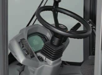 Dzięki wygodnej kabinie, doskonałemu układowi hydraulicznemu, łatwym w obsłudze elementom sterującym i wyjątkowej łatwości serwisowania te miniładowarki kołowe oferują moc i precyzję, które