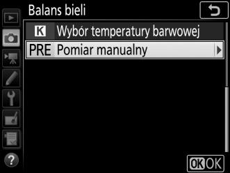 Zarządzanie pozycjami pamięci zmierzonej wartości balansu bieli Kopiowanie balansu bieli ze zdjęcia Aby skopiować wartość balansu bieli z istniejącego zdjęcia do