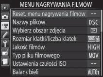 Aby wyróżnić ikonę bieżącego menu,