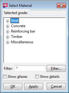 Używanie zakładki Komponenty To set the default part material for the parts that components create, click Tools > Options > Options... > Components tab, and use the Part material field.
