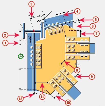 Opcja chamfer_dx chamfer_dy chamfer_corner_dx chamfer_corner_dy Opis Wymiary skosu usztywnienia na zakładce Węzeł.