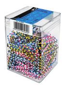 8,85 10,89 Spinacze w pudełku magnetycznym E&D --mix kolorów w opakowaniu --dostępne także pojedyncze kolory