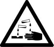 Wskazówki dotyczące bezpieczeństwa 2.6 Użytkowanie zgodne z przeznaczeniem Substancje chemiczne Stosowanie substancji chemicznych może spowodować wystąpienie obrażeń.