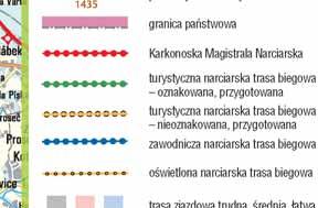 przygotowana  trasa biegowa