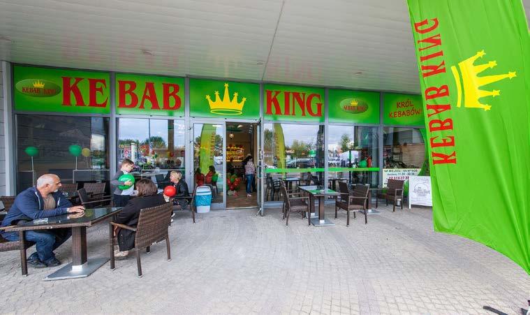 WYMAGANIA LOKALIZACYJNE System franczyzowy Kebab King charakteryzuje się dużą elastycznością i może być dostosowany do różnych warunków lokalizacyjnych.
