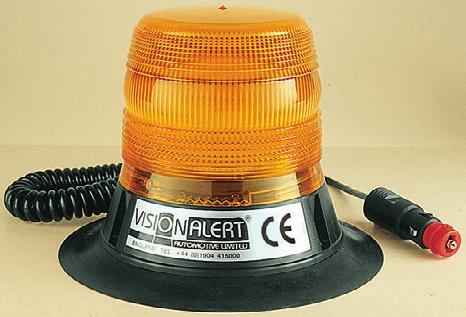 00 200 150 Lampy błyskowe z mocowaniem na magnes Lampy pojedyncze Vision Alert 166 570 200/5 Lampa błyskowa 10-30 V 715.
