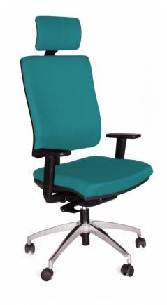 Krzesło AIRSTREAM POLECANY, produkt polski Smukłe i lekkie oparcie połączone estetyczną i funkcjonalną belką z siedziskiem tworzy bardzo przyjazną użytkownikowi formę.