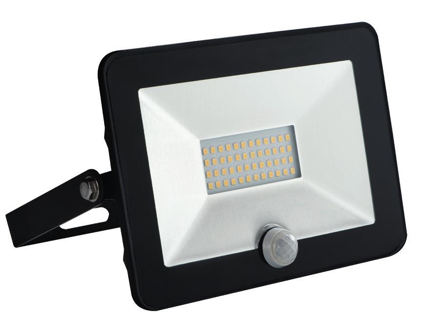 GRUN N LED-SE IP44 Naświetlacz LED SMD z czujnikiem ruchu / LED SMD floodlight with a motion