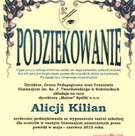 dysfunkcyjnych, wspomagamy finansowo ośrodki prowadzące dożywianie osób