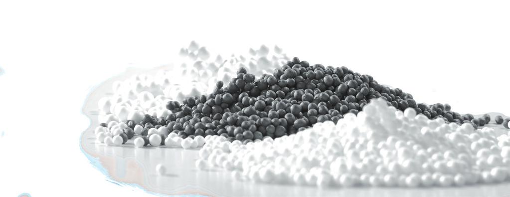 Expanded polystyrene is also used in the production of small items such as e.g. bricklaying trowels and protective helmets for bikers.