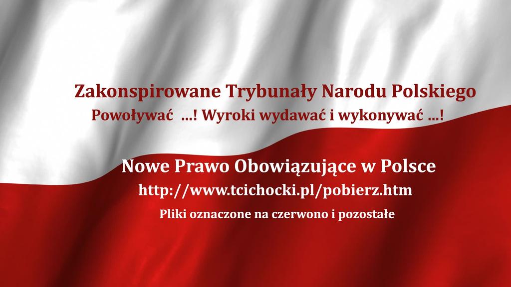 Polki i Polacy...! Priorytetowe działania i ich kolejność! 1.