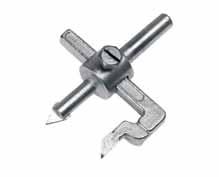do fug bezbarwny 110ml 40 1605 Renowator do fug biały 110ml 40 1606 Wycinarka otworów w glazurze 10-50mm 12 1607 8mm 1