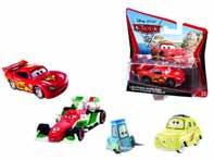 CA Auta 2 Mattel Nowa kolekcja samochodów z filmu Auta 2 z animowanymi oczami, które sprawiają,