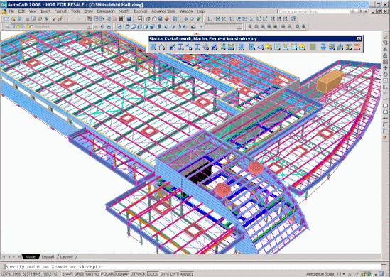 Multi-User Dzięki nowej technologii Podziału modelu, użytkownicy mogą pracować w trybie Multi user aby przyspieszyć prace projektowe.