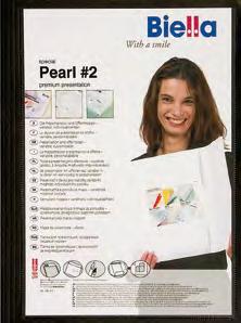 Teczka prezentacyjna kartonowa A4 Pearl #2 Wykonana z laminowanego kartonu