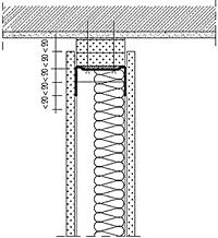 Profile przyłączeniowe UW i CW mocuje się po obwodzie konstrukcji za pomocą standardowych elementów mocujących (np. kołkami rozporowymi) w rozstawie 100 cm. Wkręty muszą mieć ostry, twardy czubek.