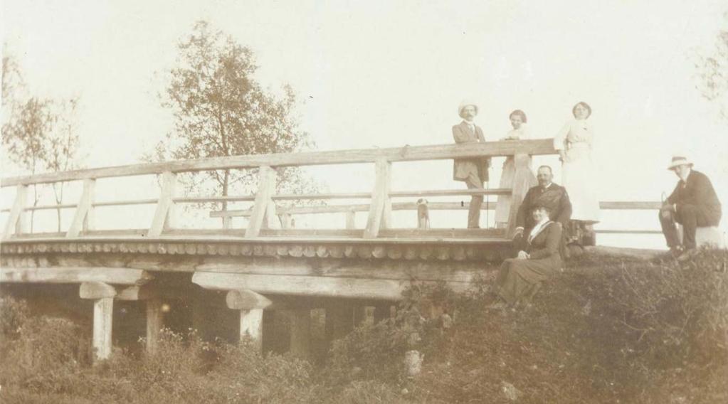 16 Lipiec 1912 rok. Most na rzece Rejce.