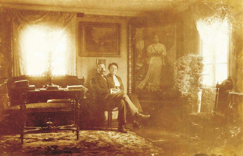 39 Rok 1910. Maria z Pilitowskich i Józefat Jakub Budny 40 Rok 1910.