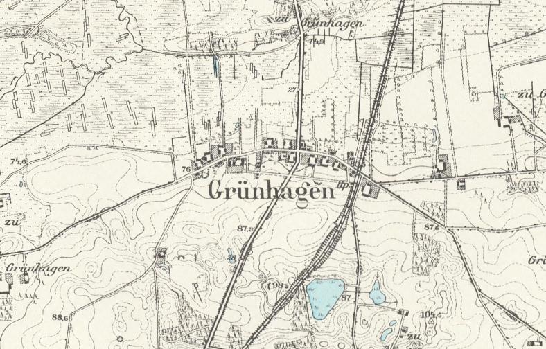 Gminny Program Opieki nad Zabytkami dla Gminy Szubin Green K ey Ryc. 10. Kowalewo w 1912 r. Źródło: mapa topograficzna Messtischblatt, godło 3072 KRÓLIKOWO niem.