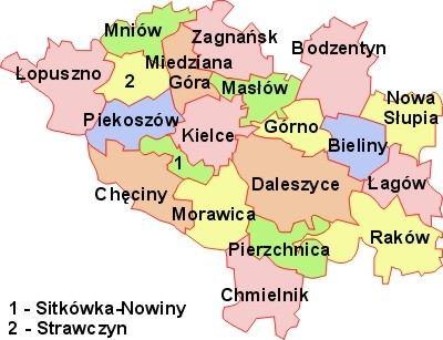 I. Podstawowe informacje A. Dane teleadresowe Emitentem obligacji jest Miasto i Gmina Bodzentyn (dalej Gmina) znajdująca się w województwie świętokrzyskim, w powiecie kieleckim.