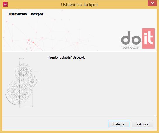 2. PIERWSZE KROKI Z Jackpot Instalacja Instalacja programu możliwa jest z wykorzystaniem pobranego ze strony www.doittechnology.pl lub www.surface.pl pliku instalacyjnego JackpotSetup.exe.