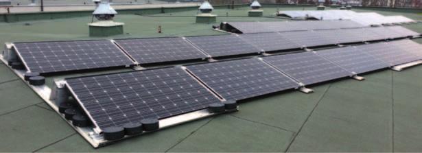 instalacja FOTOWLTAICZNA Z MAGAZYNEM ENERGII ELEKTRYCZNEJ Rys. 4. Instalacja fotowoltaiczna na dachu budynku 3.