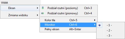 Edycja Lista profili Dodaj i Usuń profil ---------------------------------------------------------- Standardowe polecenia edycyjne