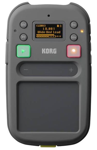 Efekt oferuje również znany KORG owcom touchpad, który pozwala na intuicyjne sterowanie 100 różnymi efektami i samplerem, a także ułatwia przywołanie i trigerowanie brzmień.